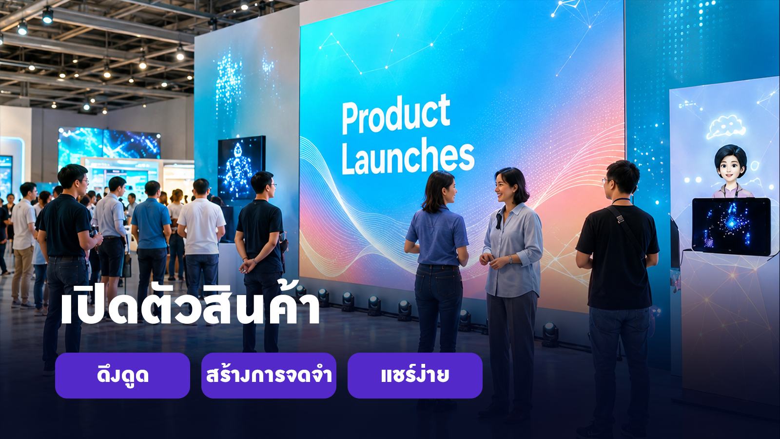 opening product launch